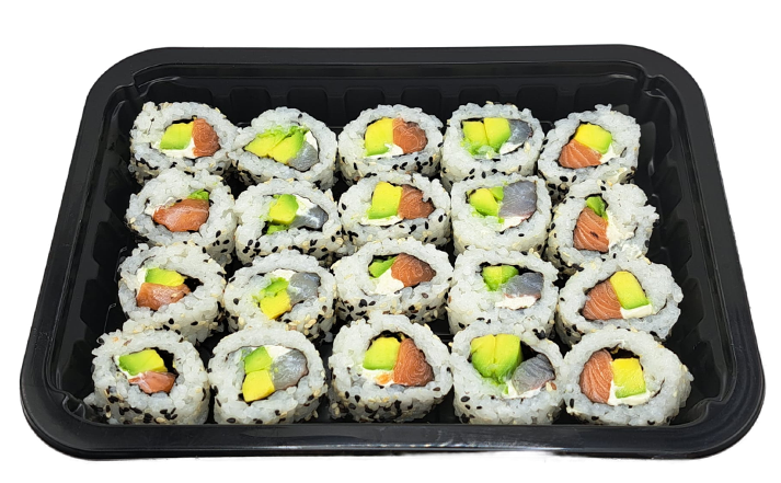 SALMONE BRANZINO URAMAKI
