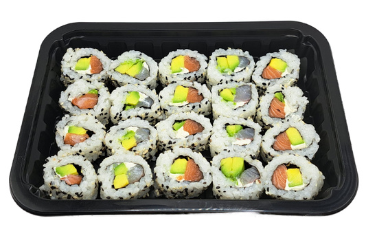 SALMONE BRANZINO URAMAKI