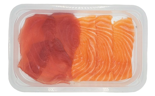 TONNO SALMONE CARPACCIO