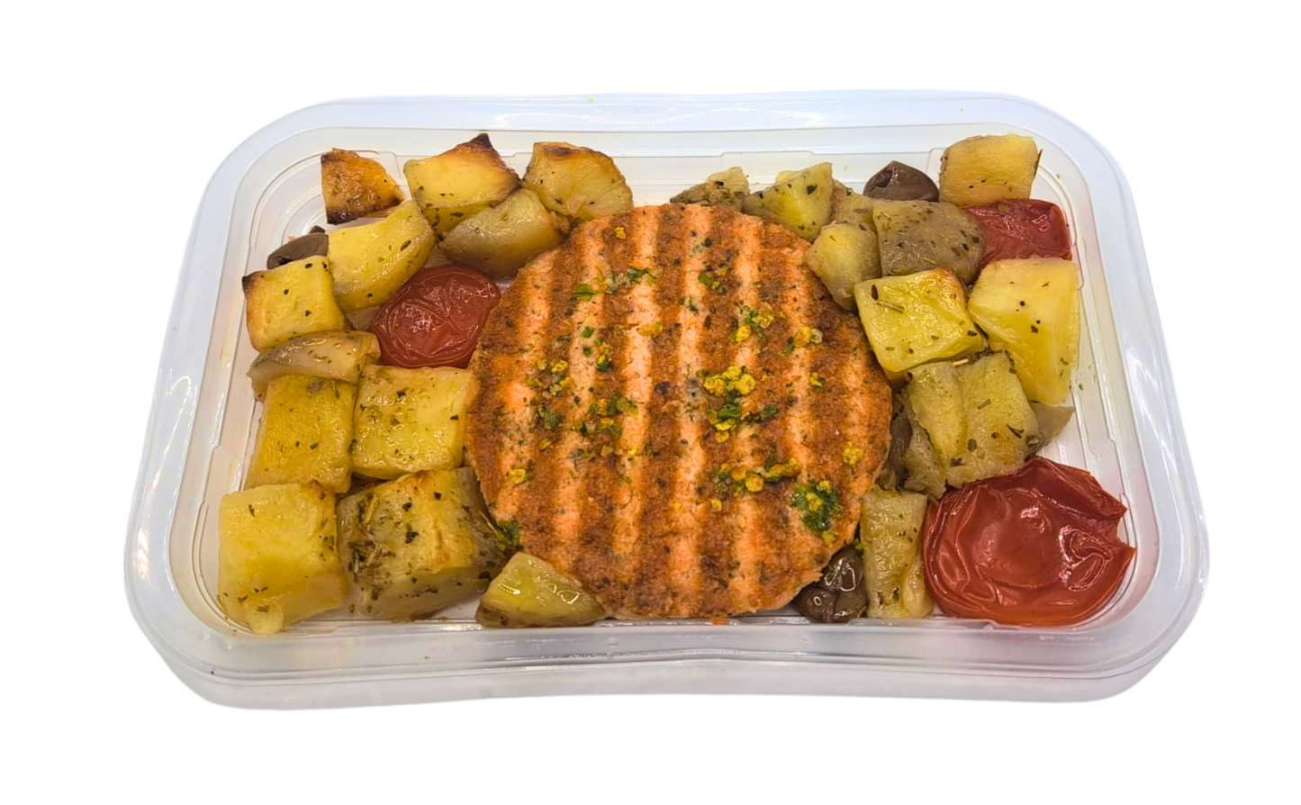 SALMONE FISHBURGER GRIGLIATO