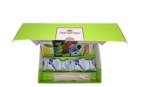 SALMONE BRANZINO CARPACCIO ASTUCCIO