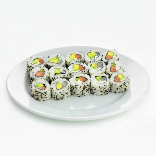 SALMONE BRANZINO URAMAKI
