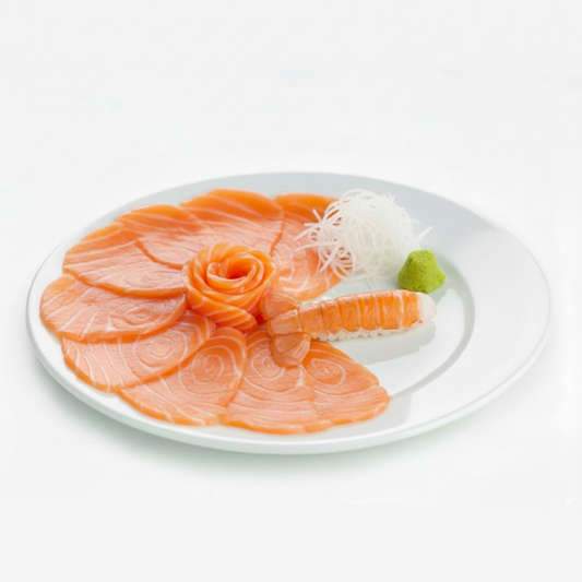 SALMONE SCAMPI CARPACCIO