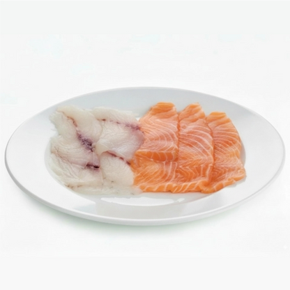 SALMONE BRANZINO CARPACCIO