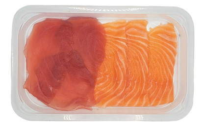 TONNO SALMONE CARPACCIO