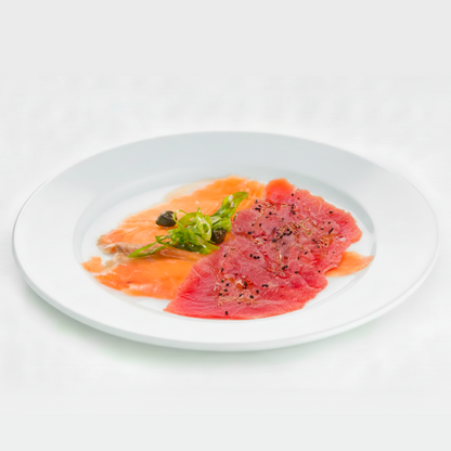 TONNO SALMONE CARPACCIO