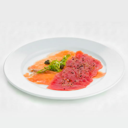 TONNO SALMONE CARPACCIO